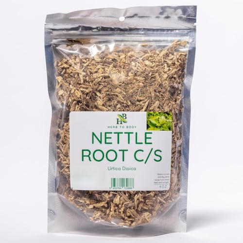 Herb To Body Nettle Root C/S | Cut & Sifted | Urtica Dioica | Wildcrafted | 4oz