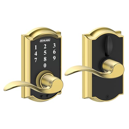 Serrure Schlage Camelot Touch levier Flair FE695 contre oubli de clés - 2