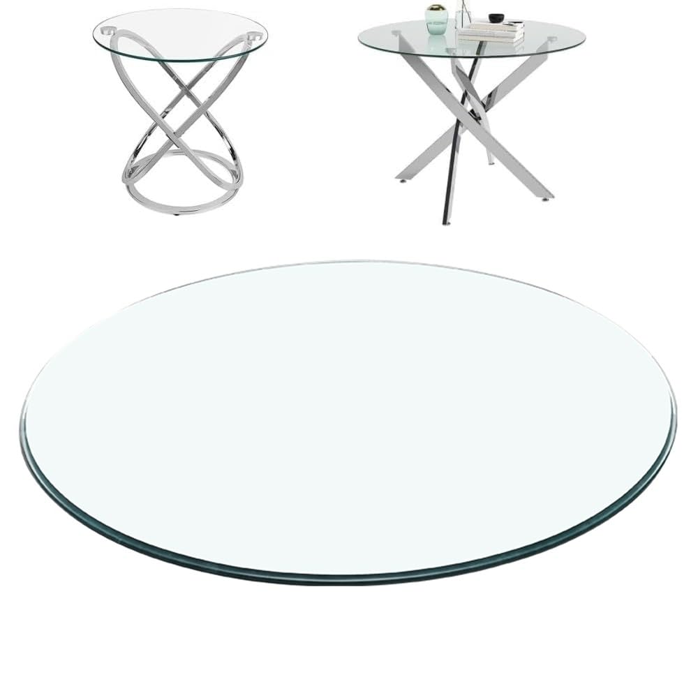 Verre de remplacement de 950mm pour réparer une table basse avec un verre de 6mm