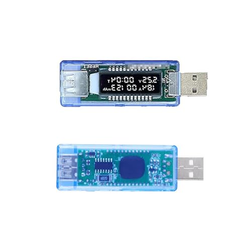 hiBCTR LCD USB Multimeter: Current Voltage Doctor Tester for Charger