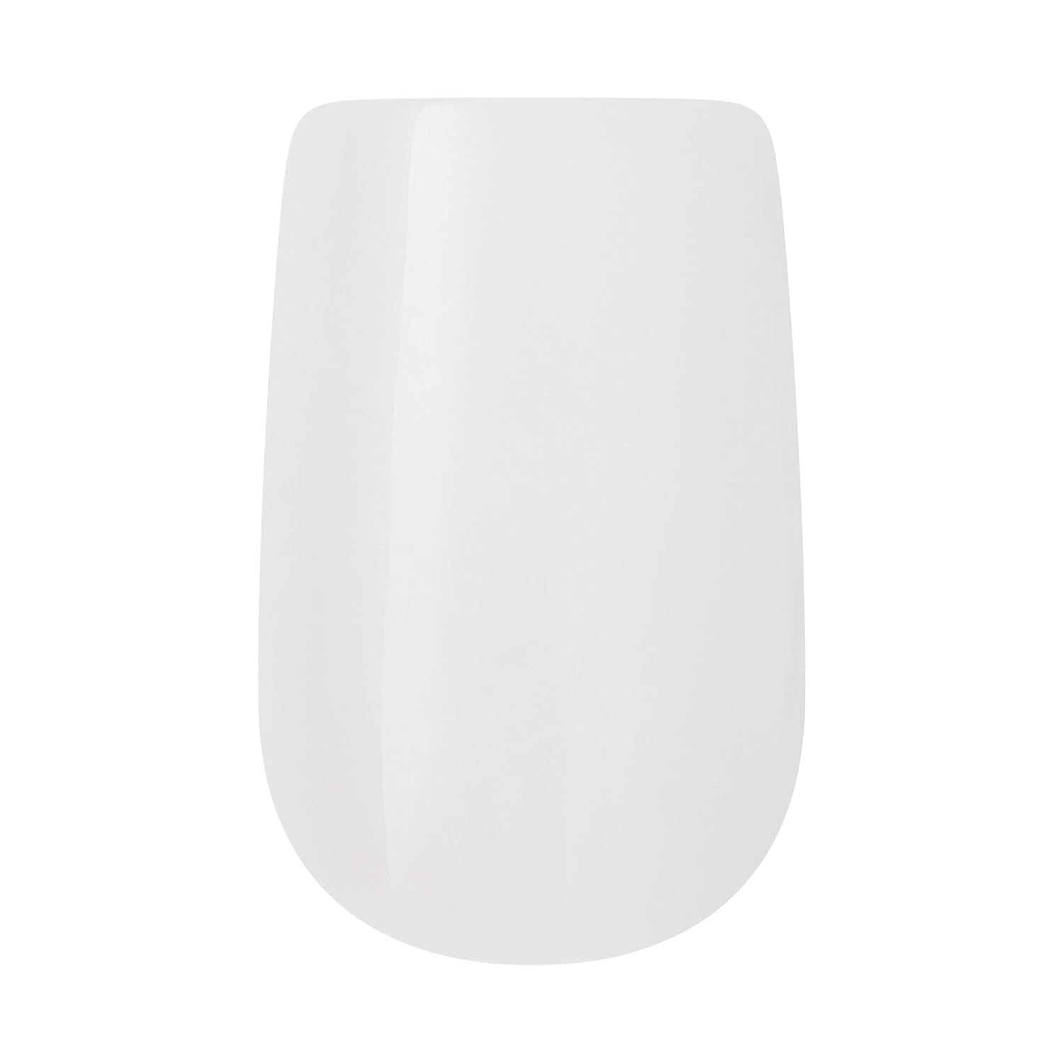 Kiss PROFESSIONAL, Press On Nails, Nail glue included, 'Ordinary Life', White, Short Size, Square Shape, Includes 140 Nails, 3g Glue