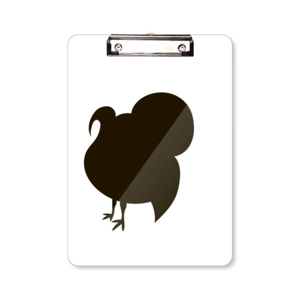 Porte-bloc noir dinde A4 pour l'organisation de vos documents de bureau - 5
