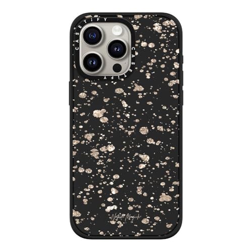 CASETiFY MagSafe �Ή��C���p�N�g iPhone 15 Pro Max �P�[�X [MIL�K�i���� (4x MIL-STD-810G) / 2.5m����̗����������N���A] - Modern Art By Nature Magick - Gli