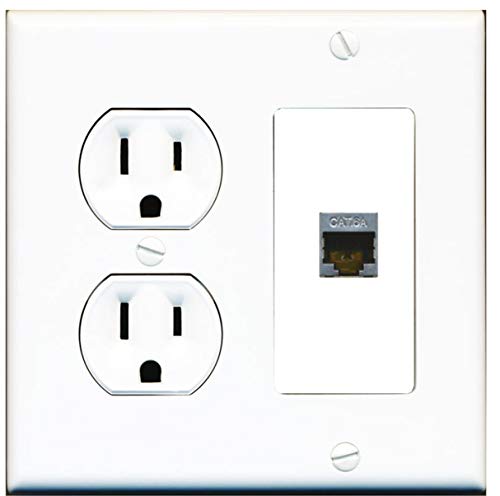 Plaque murale Ethernet blindée Cat6a pour résoudre les coupures de réseau
