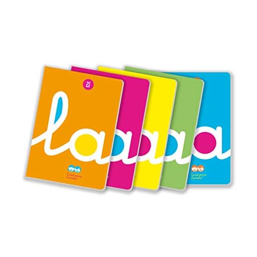 Libreta Lamela 4X4 PP 50 Hojas 5 Unidades Hojas de cuadrícula 90 gr A4 (5 Piezas)