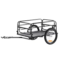VEVOR – VEVOR Fahrradanhänger 72kg Tragkraft Transportanhänger faltb
