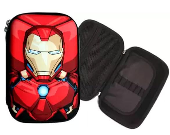 KOBBET Canvas Pencil Pouch For Boys 3D Avengers Pouch For Boys School Stationery Storage Big Size Pencil Pouch Zipper Closer Multi Pocket Storage Bag For Boys (Spider Man)-Multicolor (B0B5GT8ZMP) Amazon Price History, Amazon Price Tracker