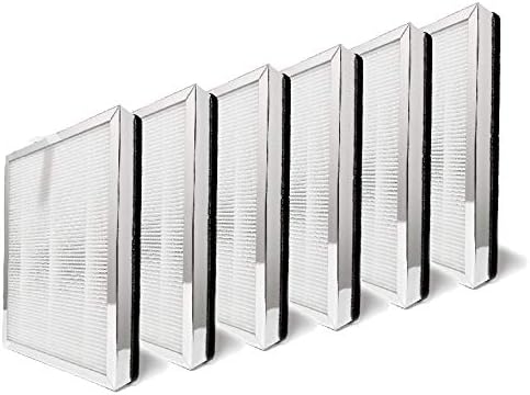 Nispira Filtro de carbón activado HEPA 3 en 1 para purificador de aire MA #25 Parte MA#25R  Elimina humo, polvo y polen  Tamaño 9.75 x 6.75 x 1.40