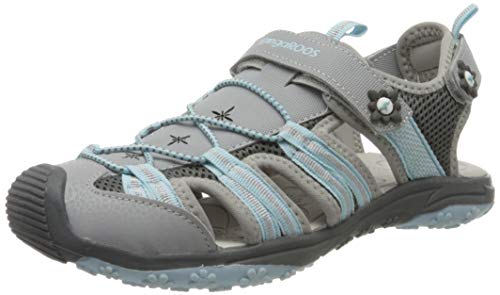 KangaROOS KT-Sonata, Zapatillas Unisex Niños, Gris (Vapor Grey/Mint 2138), 37 EU