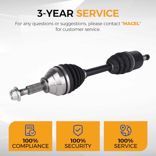 PAROD 662286 CV Axle Assembly Fit for 2011-2019 Ford Explorer, 2013-2019 Police Interceptor Utility Front Left Driver Side by PAROD - Used condition - Image 6