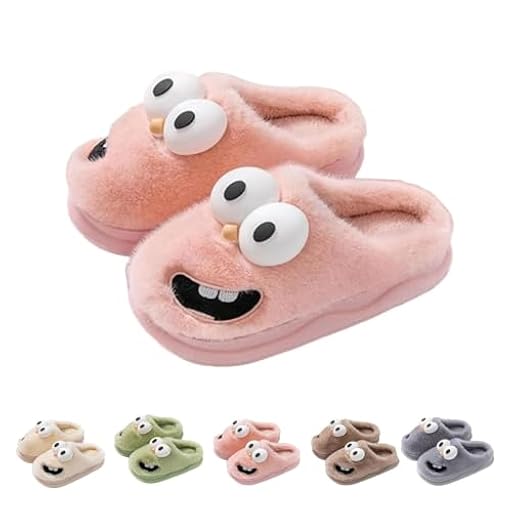 JBPPIOOUA Pantuflas con Besos y Lengua, Pantuflas Divertidas con diseño de Perro de Ojos Grandes en 3D, cómodas y Antideslizantes, Unisex para Adultos | Ya disponible en tu tienda friki favorita! En mundofriki.es!