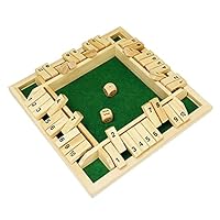 Amazon.co.jp: 彩耀堂 シャットザボックス 数字 ボードゲーム 2-4人