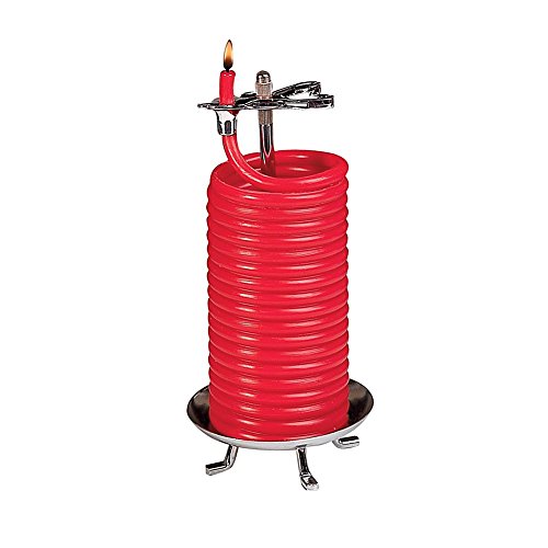 Candle by the Hour 80-Hour Red Beeswax Candle