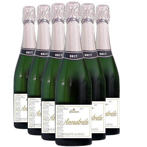Blanquette de Limoux Ancestrale blanco - Maison Guinot - DOP - Languedoc Rosellón - Francia - Variedades de uva Mauzac - 6x75cl
