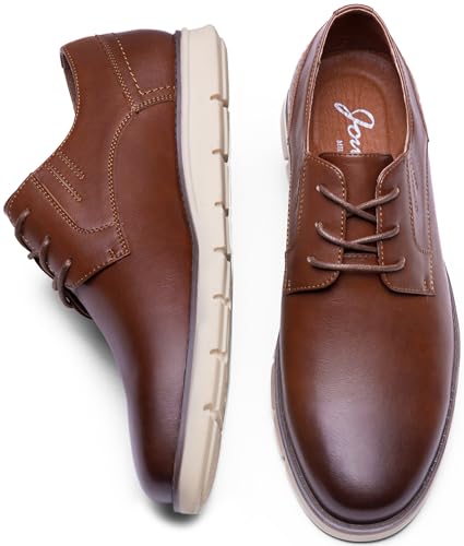 Image of Jousen Mens Dress Shoes Comfortable Business Casual Sneakers