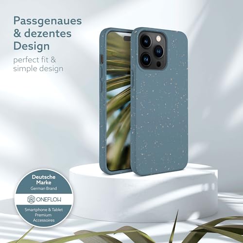 Coque iPhone 15 Pro Max ONEFLOW Sama Sama sans plastique anti rayure couleur pétrole durable - 5