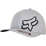 leicht gebogener Schirm Fox Flex 45 Flexfit Cap (L-XL, Grey/Black)
