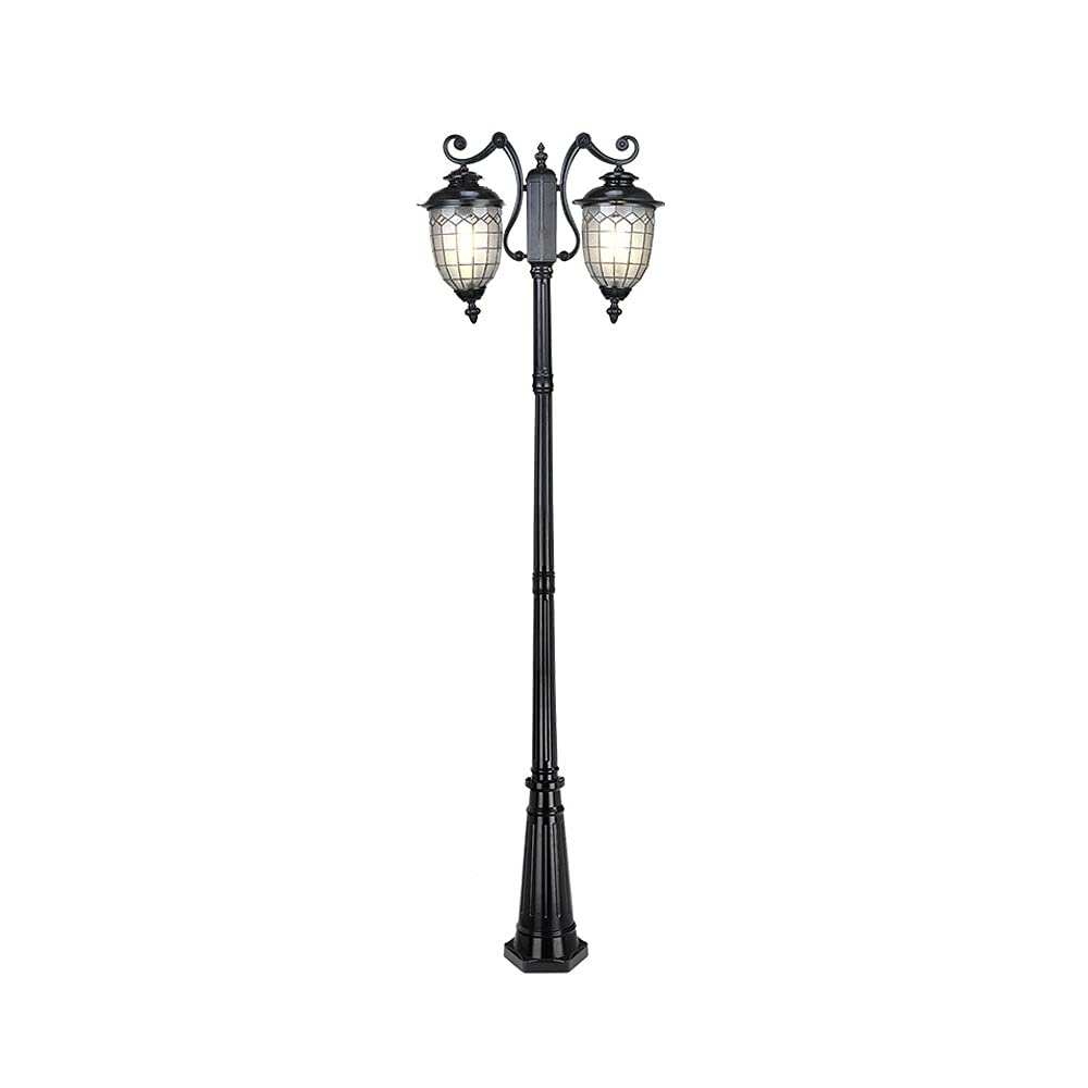 Outdoor Lamp Post Light Lamp Post Lights Outdoor Street Lights Waterproof High Pole Light Anti-Rust Aluminum Villa Courtyard Lawn Light Garden Column Light Hotel High Pole Pillar Lights Outdoor Stre