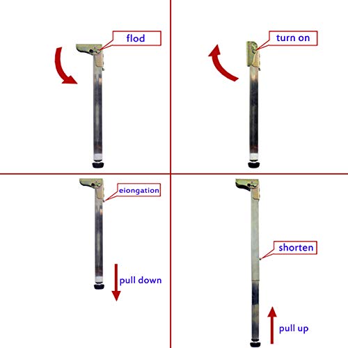 Pied de table en acier inoxydable de qualité supérieure ajustable A84