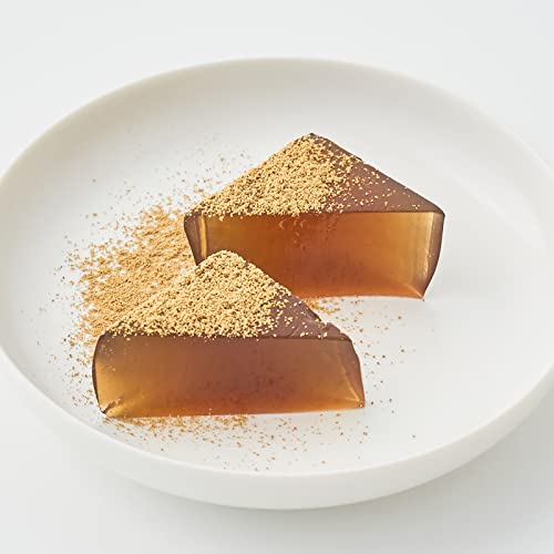 文の助茶屋 わらび餅 3種詰合せ(和三盆・ほうじ茶・黒糖)(116ℊ×3個) 6枚目