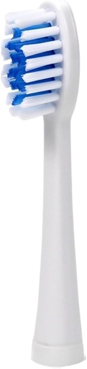 Compatible for Seago Electric Toothbrush, Replacement Brush Heads, 4 Pack(4 Pcs Transparent)