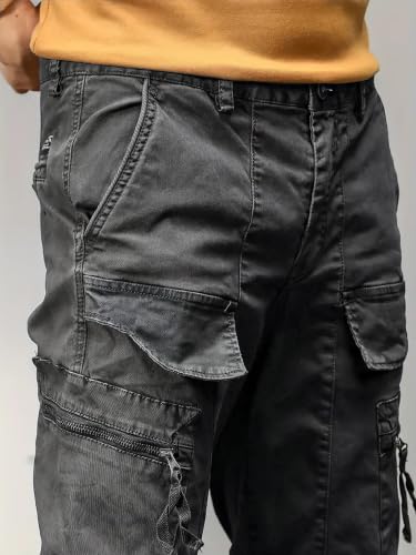 Image of Lymio Cargo for Men || Cotton Cargo Pant || Drawstring Waist Pant (Also Available in Plus Sizes) (66-69)