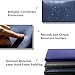 Happy Secret Diploma Cover 8.5''x 11'' Diploma Holder Graduation Certificate Holders Certificate Covers Smooth Leather (Navy)