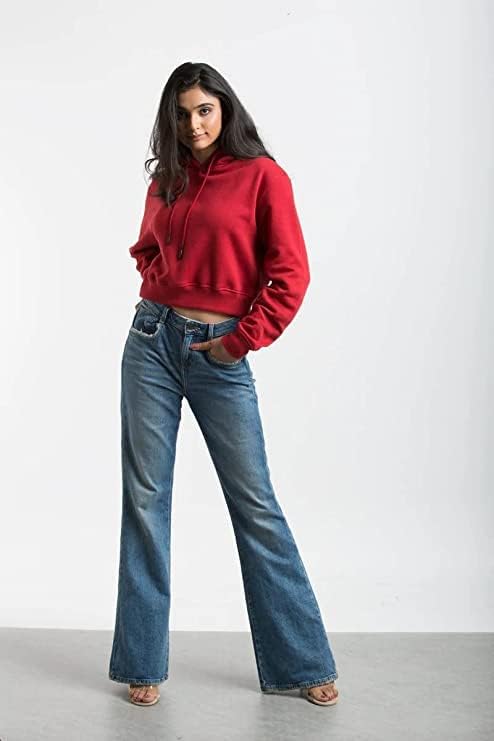 Image of Crop Hoodie for Women