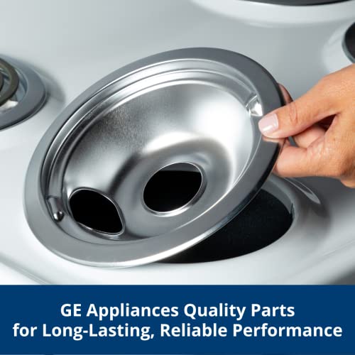 Ge Ge68C Genuine Oem 6" And 8" Drip Pan Kit (Chrome) For Ge Electric Range Or Stoves #TOP5