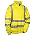 Produktbild Cofra Warnschutz Pullover Route V112-1 Troyer 4XL, in Signalfarbe gelb, 40-00V11200-XXXXL