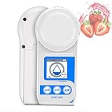 COMPENSACIÓN DE TEMPERATURA: Este producto también tiene una función de compensación automática de temperatura para garantizar que el contenido de azúcar líquido aún se pueda medir con precisión en diferentes entornos de prueba.