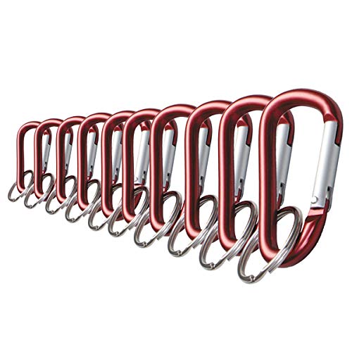 #6C Carabiner Retractable Key Reel