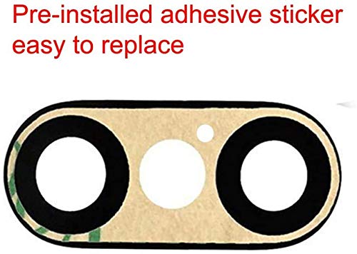 2 Pack Oem Original Back Rear Camera Glass Lens Replacement For Iphone Xs/Iphone Xs Max With Adhesive And Repair Toolkit #TOP2