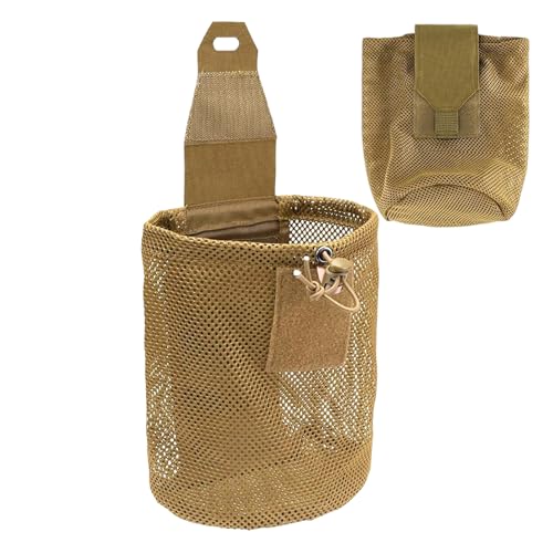 Sac de rangement pour outils en tissu kaki durable pour le camping