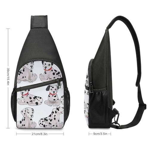 Morrales de estilo casual con diseño Dalmatian unisex miniatura 2