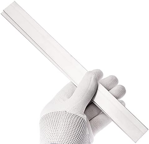 12 Pieces Square Aluminum Bar, 1/8" Thickness X 1" Width X 12" Length Square Aluminum Flat Bar, 6061 Aluminum Flat Plate, 3mm X 25mm X 300mm T6511 Solid New Mill Stock