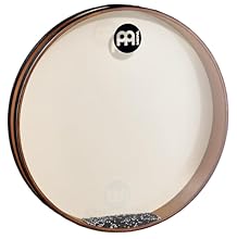 By Hand - This special frame drum with True Feel synthetic skin and metal balls inside is played with the hand Sea Sounds - The steel jingles inside produce a sound reminiscent of ocean waves when moved Secured - The steel balls can be inserted and r...
