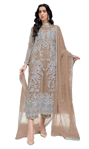 Shriva Fashion women's ready to wear embroidered eid festival pakistani salwar kameez suit for women (1032)