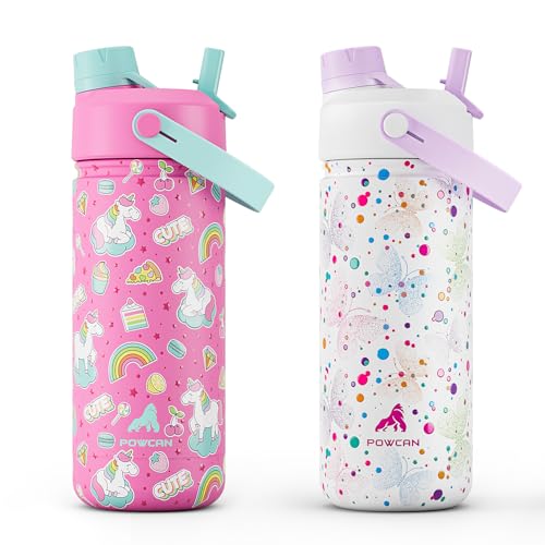 For School: Leakproof, 2-in-1 Straw Spout Lid, Bpa-free, Kee