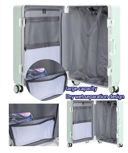 Suitcase Hard Shell Carry on Luggage Hardside Luggage Lightweight with Spinner Wheels,3,24in2