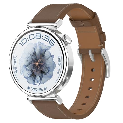 Correa Ajustable de Cuero para Reloj TOZO S8 1.32" miniatura 1