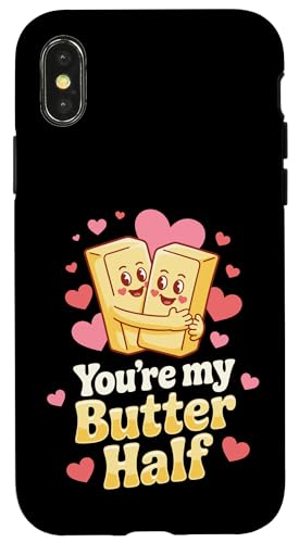 You're My Butter Half Cute Hugging Butter Stick Pun �X�}�z�P�[�X iPhone X/XS �p