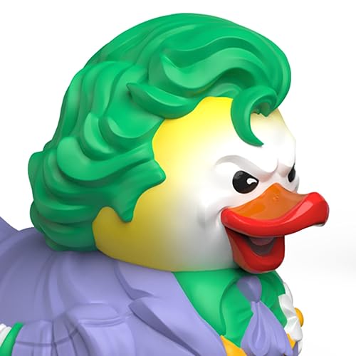 TUBBZ Pudełkowana edycja The Joker kolekcjonerska winylowa gumowa figurka kaczki - oficjalny produkt DC Comics - TV, filmy i gry wideo