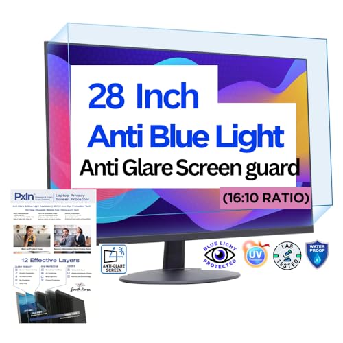 Image of Pxin 28 Inch(16:10) Monitor Screen Guard | Anti-Blue | Anti-Glare |