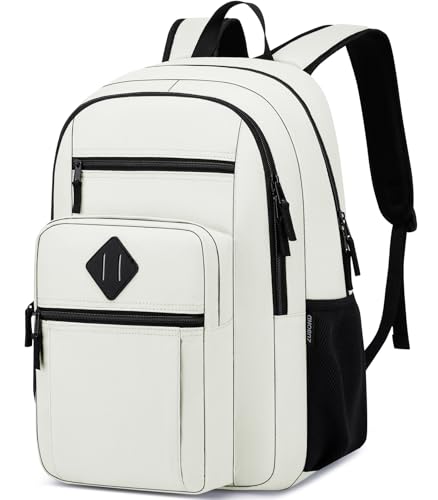 Image of ZUBOND Backpack for School, Lightweight Boys Girls Backpack Fits 15.6 Inch Notebook, Water Bottle Pocket - Ideal for Teens, College Students, Adults