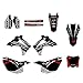 Jamts. Complete des Autocollants de décalques Graphiques Déco Dekor ajusté for CRF250 CRF250R 2014-2017 CRF450 CRF450R 2013-2016 CRF 250 450