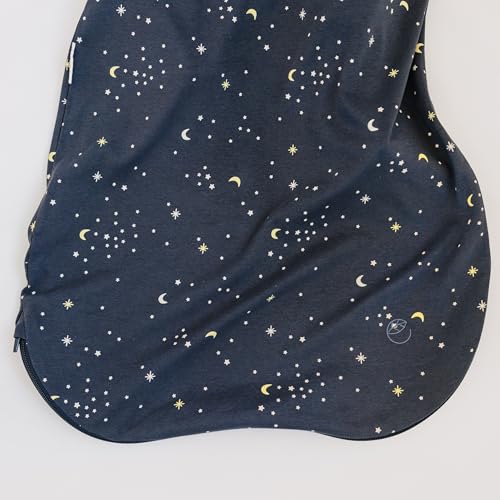 Image of Ecolino Organic Cotton Baby Sleep Sack - 2-Way Zipper Baby Wearable Blanket - Infant Sleeping Bag Sack - 6-18 Months - Milky Way