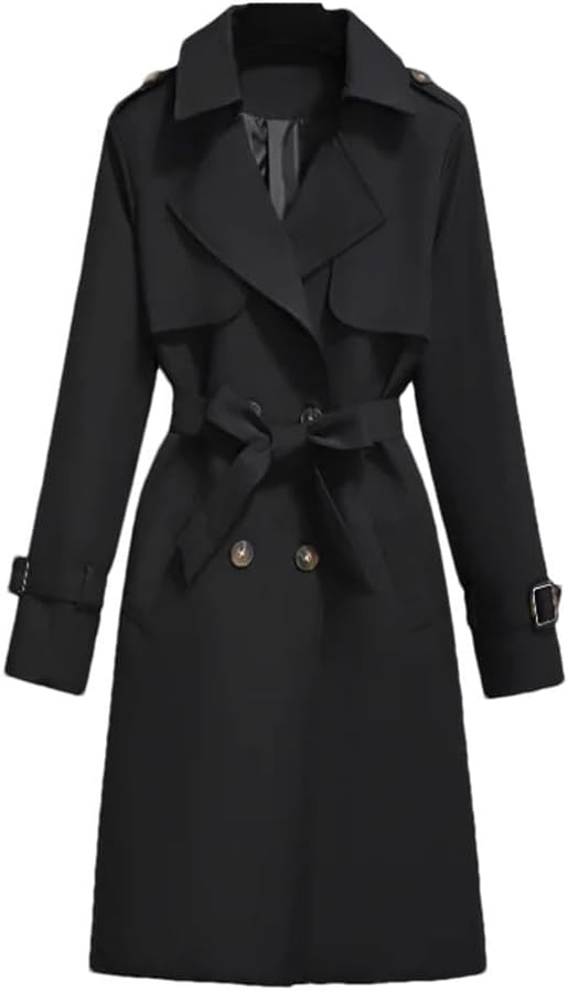 Women Trench Coat For Jacket British Coat Clothes Coats And Jackets