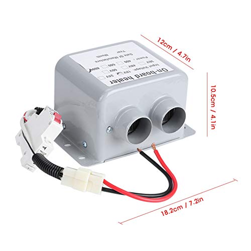 Car Defroster, 12V 800W Windshield Defogger Defroster Fast Heating Car Heater for Car, Truck, Vehicle, Air Conditioner