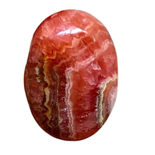 Rhodochrosite naturelle haut de gamme 28mm cabochon de collection en vrac